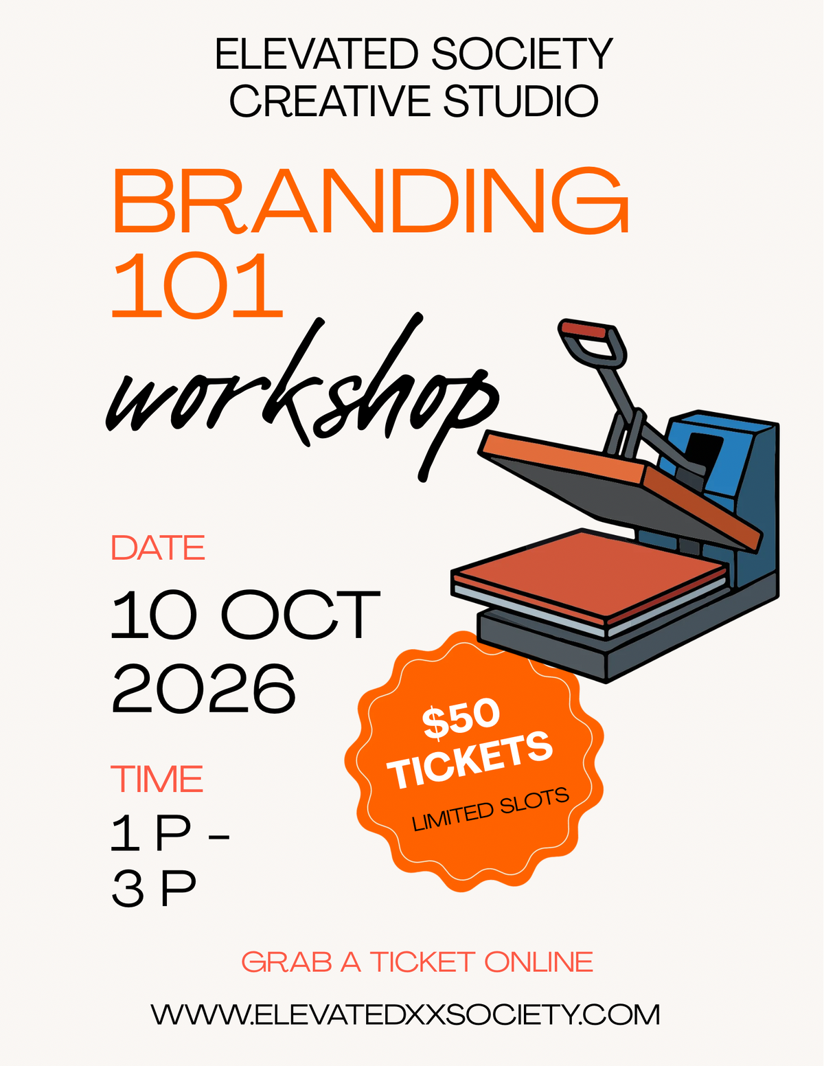 Branding 101 Workshop (Oct-10).